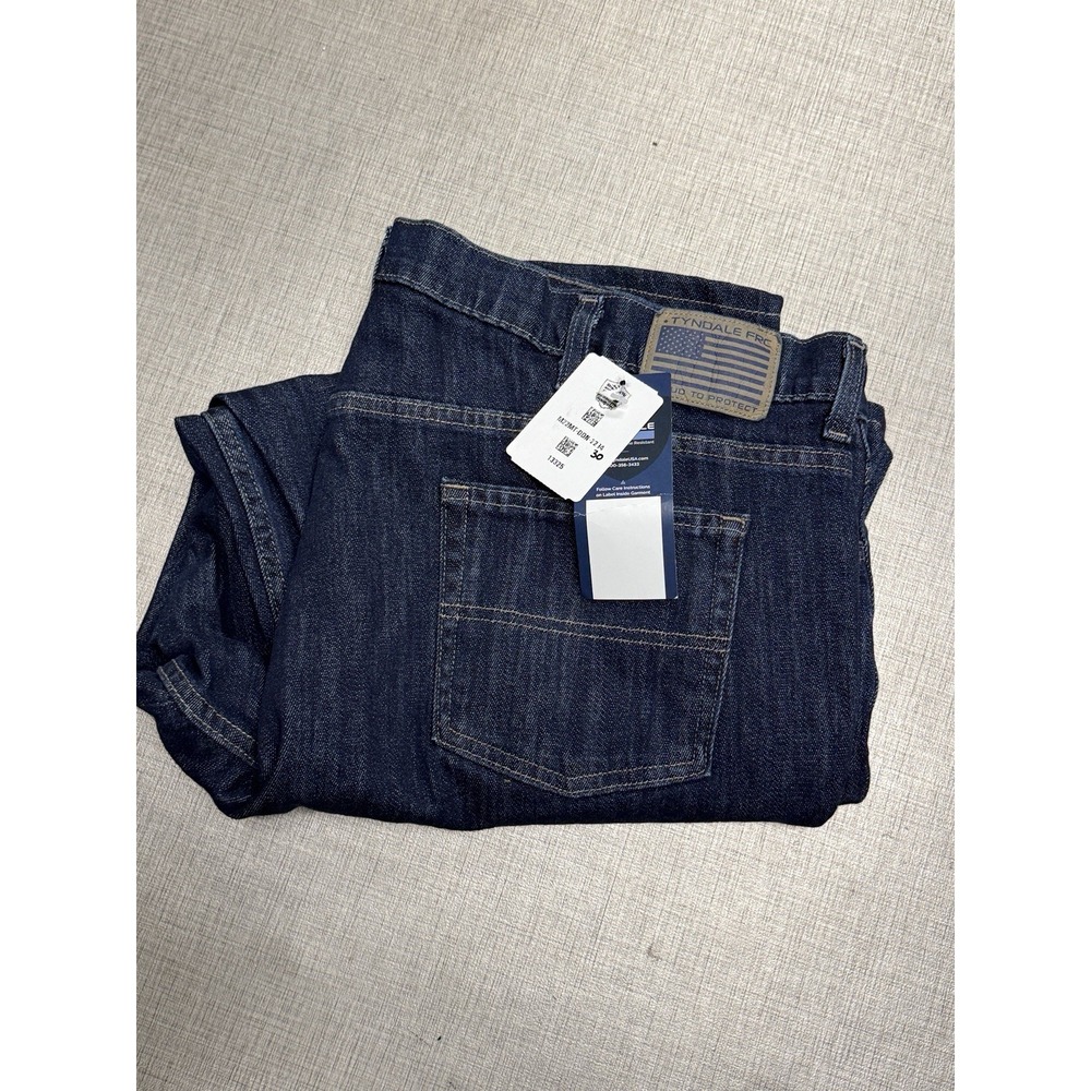 Tyndale FR Jeans‎ Womens W22 Arc Rated Flame Resistant 5 Pockets Straight 42x 30
